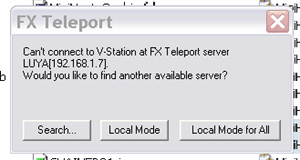 FX Teleport permet de revenir au mode local