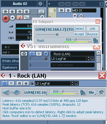 FX Teleport a charg un VST !!!