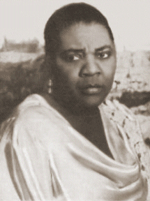 Bessie Smith soucieuse